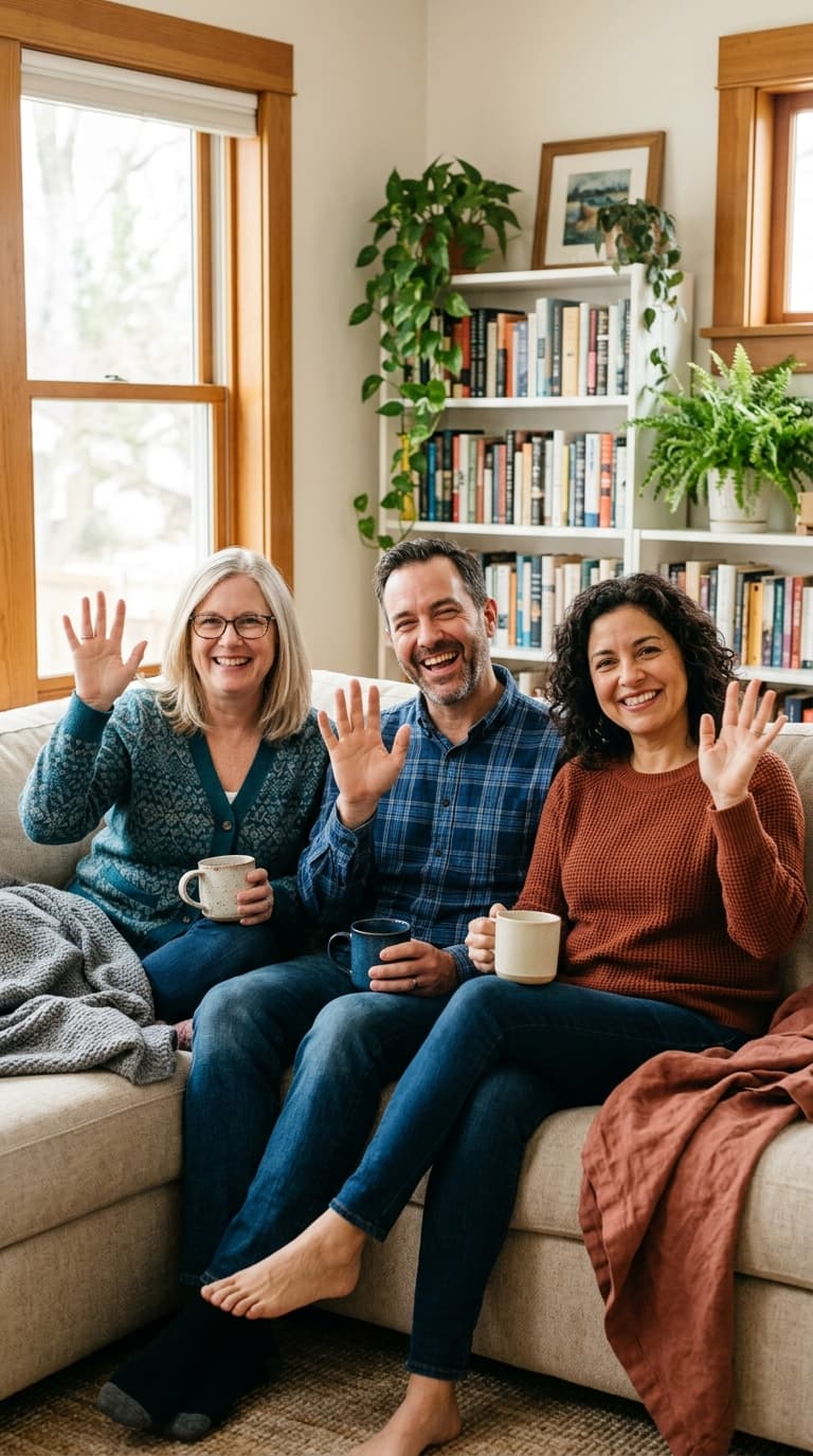 The Book Club friends